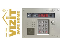 VIZIT представляет блок вызова для многоквартиного дома