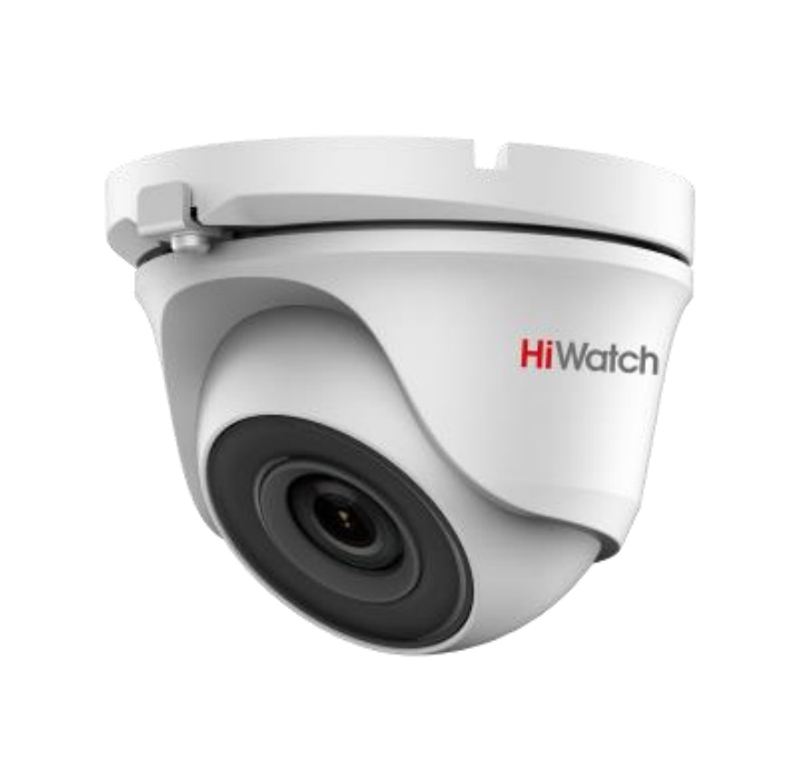 Купить DS-T203(B) (2.8 mm) 2Мп уличная купольная HD-TVI камера с EXIR-подсветкой до 20м в Москве – РВН-Групп