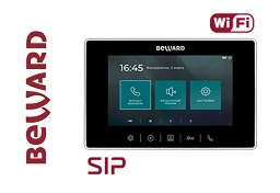 Новинка - SIP монитор домофонии Beward SM710W