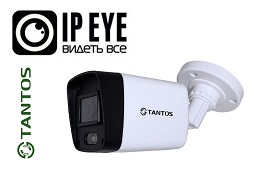 Новинки: Камеры Tantos с облачным сервисом IPEYE для записи в российское облако