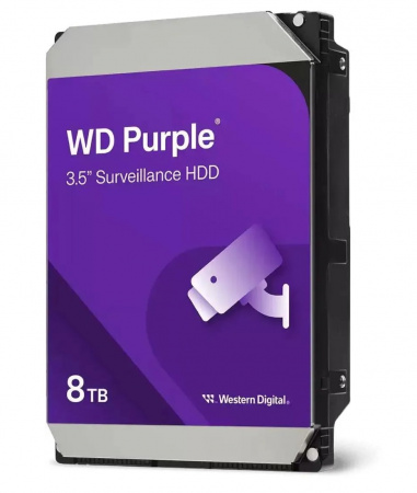 Жесткий диск 8TB WD Purple WD85PURZ SATA III 256MB Фото
