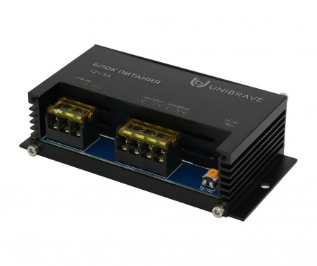 Блок питания Unibrave UB-БП-12V3А-2CH, металл Фото