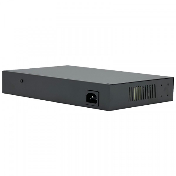 UB-SW-16F2G1SFP-200 Base Неуправляемый коммутатор Unibrave с поддержкой PoE на 16 портов, 2 Uplink 1000 Мбит/c и 1 SFP (200 Вт) Фото UB-SW-16F2G1SFP-200 Base Неуправляемый коммутатор Unibrave с поддержкой PoE на 16 портов, 2 Uplink 1000 Мбит/c и 1 SFP (200 Вт) Фото