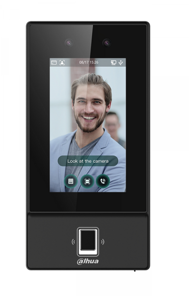 DHI-ASI6214S-D AI терминал учета рабочего времени и контроля доступа с распознаванием лиц и отпечатков пальцев Фото DHI-ASI6214S-D AI терминал учета рабочего времени и контроля доступа с распознаванием лиц и отпечатков пальцев Фото