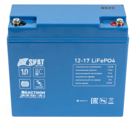 Skat i-Battery 12-17 LiFePo4 аккумуляторная батарея Фото