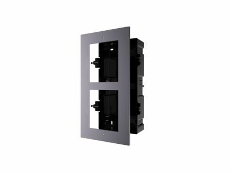 DS-KD-ACF2/Plastic Рамка монтажная на 2 модуля, врезная с пластиковым монтажным основанием
 Фото