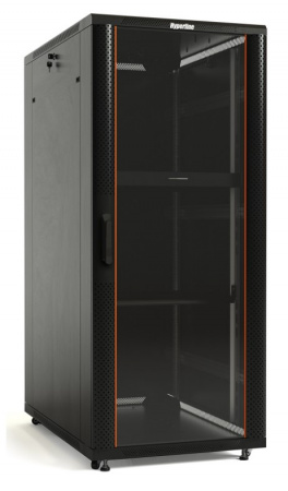 Hyperline TTB-4288-AS-RAL9004 Шкаф напольный 19-дюймовый, 42U, 2055x800х800 мм (ВхШхГ) Фото