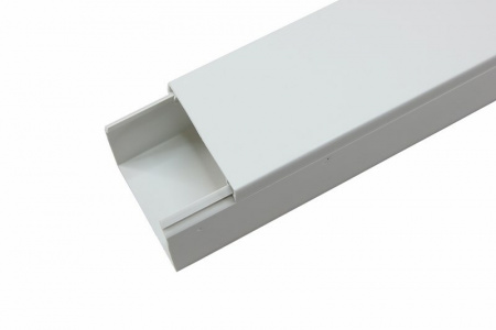 Кабель-канал 100х60 мм белый (8 м/уп.) REXANT Фото