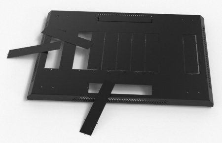 Hyperline TTB-4788-AS-RAL9004 Шкаф напольный 19-дюймовый, 47U, 2277x800х800 мм (ВхШхГ) Фото