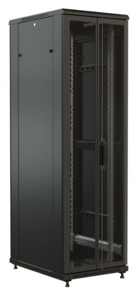 WR-TT-4782-DD-RAL9004 Шкаф напольный 19-дюймовый, 47U, 2277x800х1200 мм (ВхШхГ) Фото