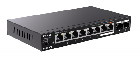 TEM2010X 10 портовый коммутатор 2,5G с 8 портами Ethernet и 2 портами SFP+ Фото TEM2010X 10 портовый коммутатор 2,5G с 8 портами Ethernet и 2 портами SFP+ Фото