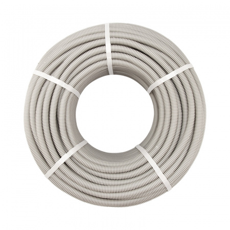 Труба гофрированная из ПВХ REXANT, с зондом, Ø16 мм, бухта 100 м/уп. Фото Труба гофрированная из ПВХ REXANT, с зондом, Ø16 мм, бухта 100 м/уп. Фото