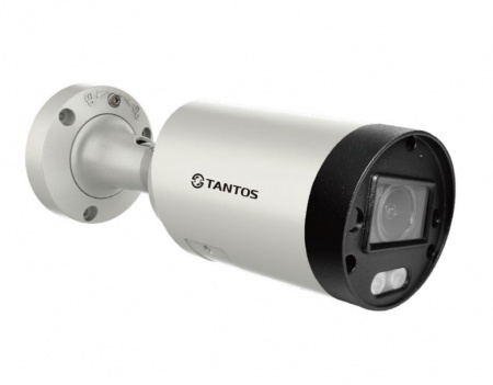 TSi-Pn853VZ IP видеокамера уличная цилиндрическая с ИК подсветкой, 8-ми мегапиксельная (4К) Фото