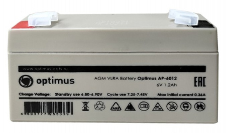 Аккумуляторная батарея Optimus AP-6012 Фото
