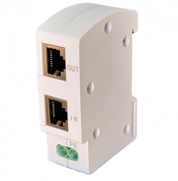 RVi-1NSP10-1G Устройство грозозащиты линии данных Подключение 1 защищаемого устройства Фото