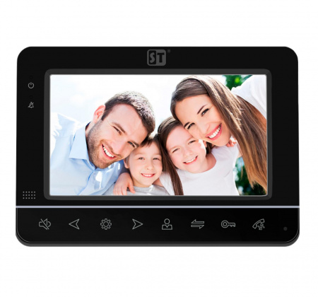 ST-M101/7 (S/SD) ЧЕРНЫЙ Монитор домофона цветной Фото