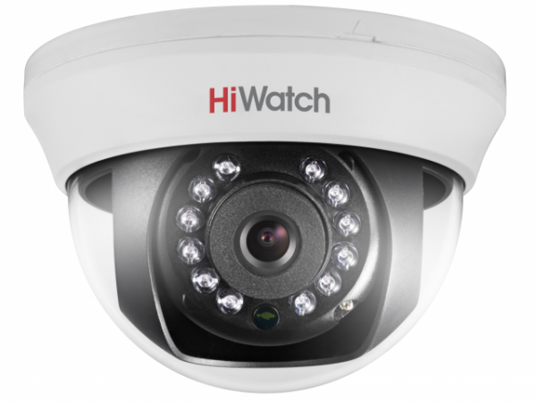 DS-T101 (3.6 mm) 1Мп внутренняя купольная HD-TVI камера с ИК-подсветкой до 20м Фото DS-T101 (3.6 mm) 1Мп внутренняя купольная HD-TVI камера с ИК-подсветкой до 20м Фото