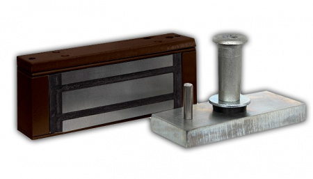 М1-150 (коричневый) Замок электромагнитный Фото М1-150 (коричневый) Замок электромагнитный Фото