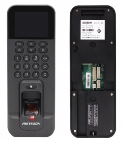 DS-K1T804BMF Терминал доступа со считывателями Mifare карт и отпечатков пальцев Фото DS-K1T804BMF Терминал доступа со считывателями Mifare карт и отпечатков пальцев Фото