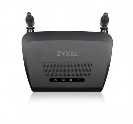 Wi-Fi машрутизатор Zyxel NBG-418N v2, 802.11b/g/n (300 Мбит/с), 1xWAN, 4xLAN (без поддержки L2TP), м Фото