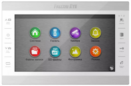 Atlas Plus HD (White) MHD Видеодомофон c поддержкой 1080P, дисплей 10