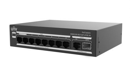 NSW2100-9GT1GP-LPOE-IN 8-портовый Гигабитный коммутатор PoE Фото