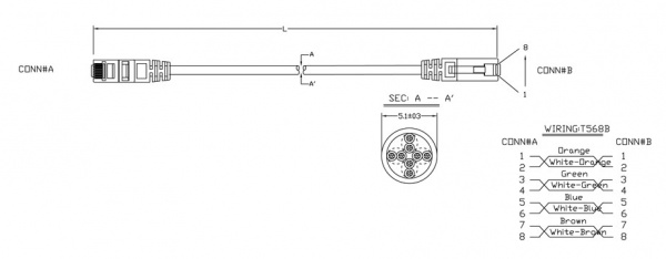 Hyperline PC-LPM-UTP-RJ45-RJ45-C5e-1M-LSZH-OR Патч-корд U/UTP, Cat.5е, LSZH, 1 м, оранжевый Фото Hyperline PC-LPM-UTP-RJ45-RJ45-C5e-1M-LSZH-OR Патч-корд U/UTP, Cat.5е, LSZH, 1 м, оранжевый Фото