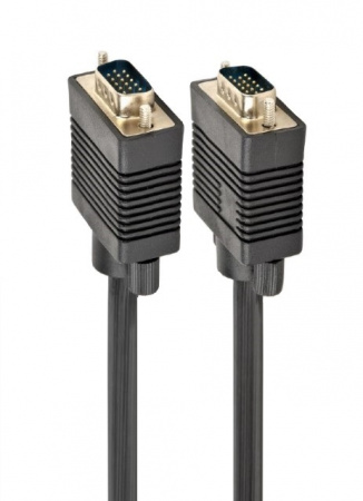 Кабель VGA Premium Cablexpert, 15M/15M, 15м, черный, двойной экран Фото