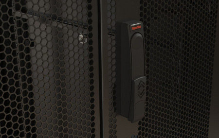 Hyperline TTR-4268-DD-RAL9005 Шкаф напольный 19-дюймовый, 42U, 2055x600х800 мм (ВхШхГ) Фото