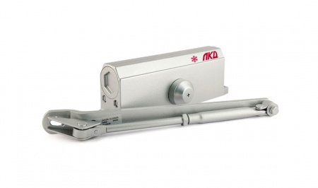 ЛКД-ДС-120-160 Доводчик дверной, до 160 кг, EN6-7, серебро, гидравлический, морозостойкий Фото