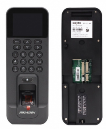 DS-K1T804BEF Терминал доступа со считывателями EM карт и отпечатков пальцев Фото DS-K1T804BEF Терминал доступа со считывателями EM карт и отпечатков пальцев Фото