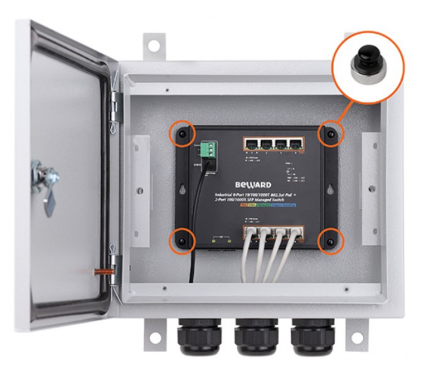 Коммутатор STWP-0802HP Фото