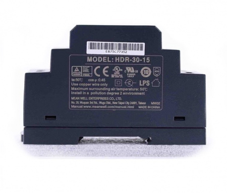 HDR-30-15 Блок питания, 15В,2А,30Вт Фото