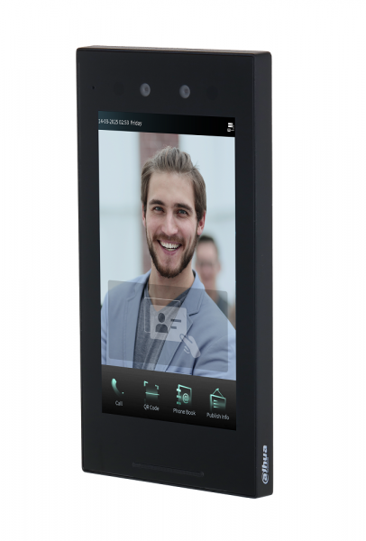 DHI-VTO7631Q AI терминал учета рабочего времени и контроля доступа с распознаванием лиц и Wi-Fi Фото DHI-VTO7631Q AI терминал учета рабочего времени и контроля доступа с распознаванием лиц и Wi-Fi Фото