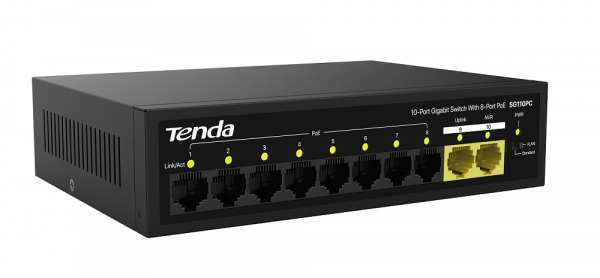 SG110PC 10-портовый гигабитный PoE-коммутатор с 8-портовым PoE Фото