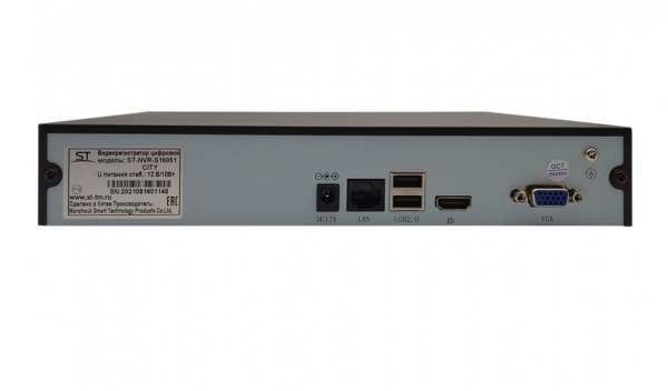 ST-NVR-S16051 CITY Видеорегистратор цифровой Фото ST-NVR-S16051 CITY Видеорегистратор цифровой Фото
