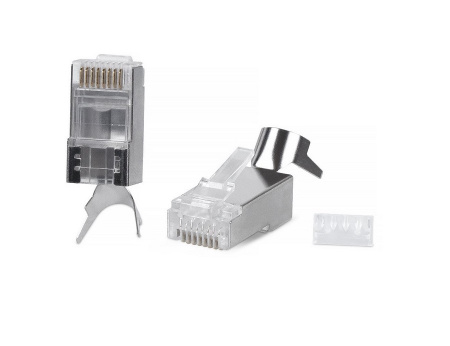 Cabeus 8P8C-SH-C6(1.35)-TWP Коннектор RJ-45(8P8C) под витую пару, категория 6, экранированный Фото