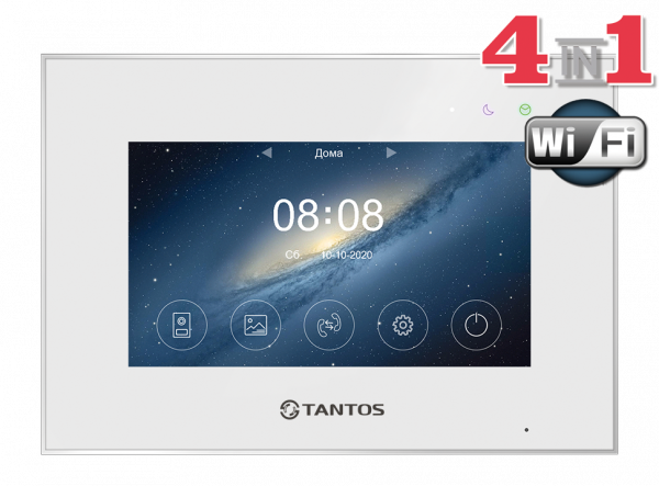 Marilyn HD Wi-Fi IPS (white) VZ Монитор цветного видеодомофона 7 дюймов Фото Marilyn HD Wi-Fi IPS (white) VZ Монитор цветного видеодомофона 7 дюймов Фото