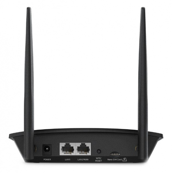 Wi-Fi роутер TP-LINK TL-MR100, N300, черный Фото Wi-Fi роутер TP-LINK TL-MR100, N300, черный Фото