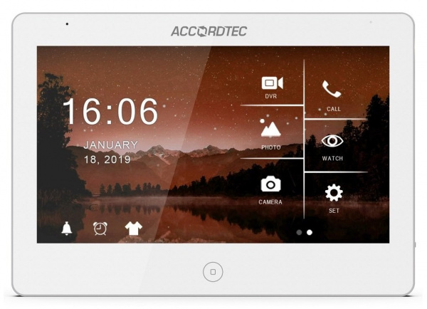 AT-VD110W WH Монитор видеодомофона Фото AT-VD110W WH Монитор видеодомофона Фото