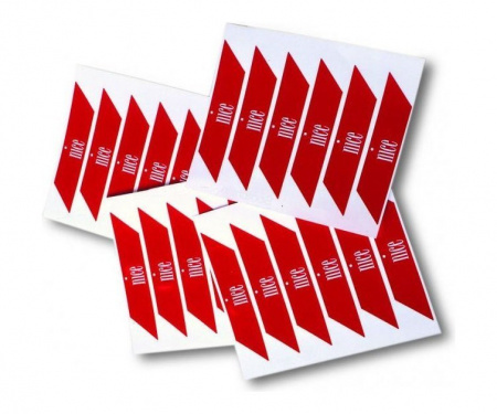 NICE NK1 (12шт) Светоотражающие наклейки на стрелу Фото