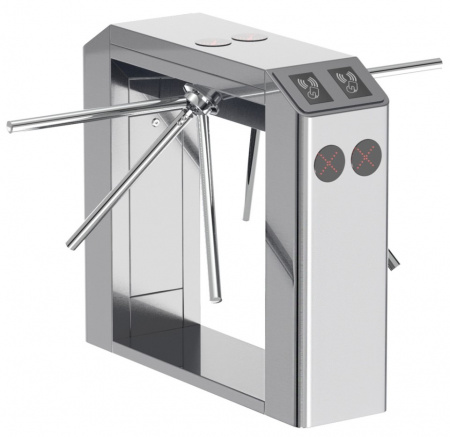 БЛОКПОСТ ТМБ 1200 Турникет-трипод ТУМБОВЫЙ ДВУХПРОХОДНОЙ  Фото