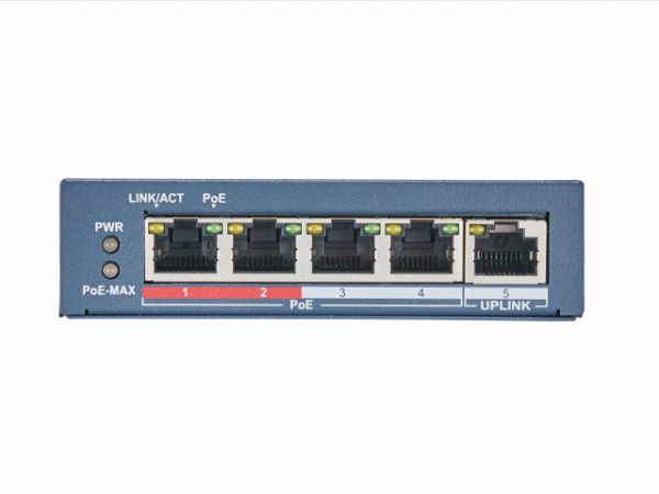 DS-3E0105P-E(B) Неуправляемый PoE-коммутатор Фото