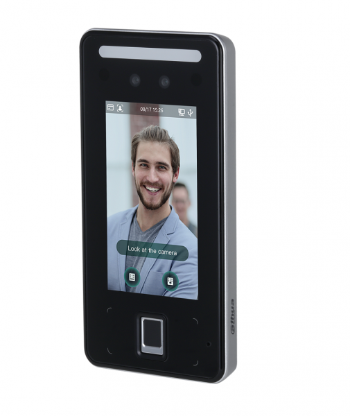 DHI-ASI6214J-MFW-V1 AI терминал учета рабочего времени и контроля доступа с распознаванием лиц, отпечатков пальцев и Wi-Fi Фото DHI-ASI6214J-MFW-V1 AI терминал учета рабочего времени и контроля доступа с распознаванием лиц, отпечатков пальцев и Wi-Fi Фото