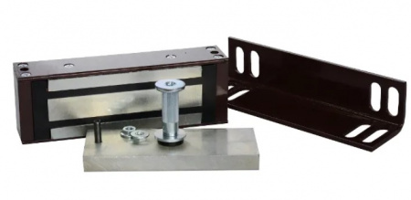 М1-200 с уголком (коричневый) Замок электромагнитный Фото