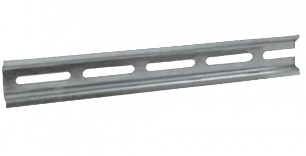 DIN-рейка «IEK» оцинкованная 10см (YDN10-00100) Фото DIN-рейка «IEK» оцинкованная 10см (YDN10-00100) Фото