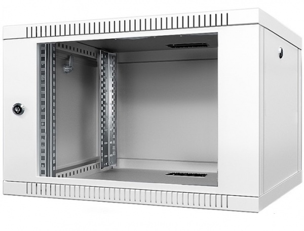 ТЕЛКОМ TL-6.6.4-С.7035 Шкаф 6U 600x450x356мм (ШхГхВ) телекоммуникационный 19