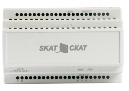 SKAT-24-3.0-DIN источник питания 24В 3А АКБ внешн. 1х12-17Ач ток заряда 3,0–Iнагр. Фото SKAT-24-3.0-DIN источник питания 24В 3А АКБ внешн. 1х12-17Ач ток заряда 3,0–Iнагр. Фото
