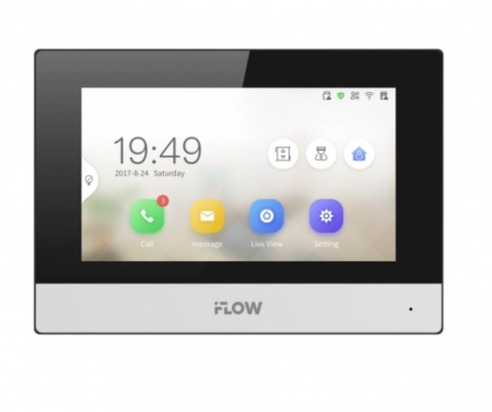 F-VI-3442HPWE1 7“ гибридный IP видеодомофон с Wi-Fi Фото