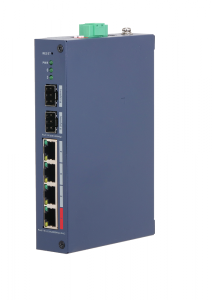 DH-CHS4206-4GT-90 4-портовый гигабитный PoE коммутатор с функцией облачного управления Фото DH-CHS4206-4GT-90 4-портовый гигабитный PoE коммутатор с функцией облачного управления Фото